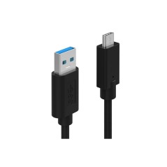 Cavo USB 3.0 Type A/C M/M 1,8 MT Nero