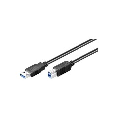 CAVO USB 3.0 A/B M/M 1.8MT NERO