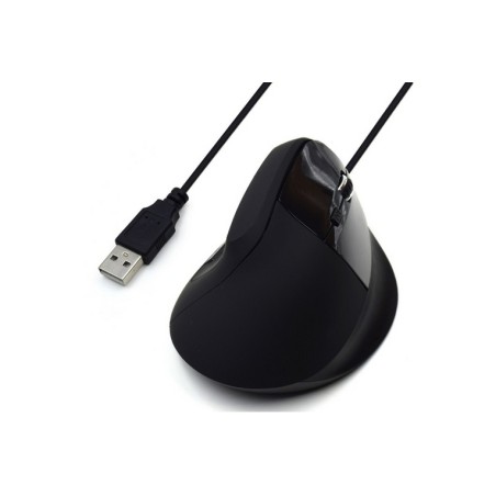 Ewent EW3157 mouse verticale USB Ottico 1800 DPI