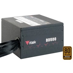 Itek Alimentatore BD500 500W 80+ Bronze PFC Attivo Semi Modulare